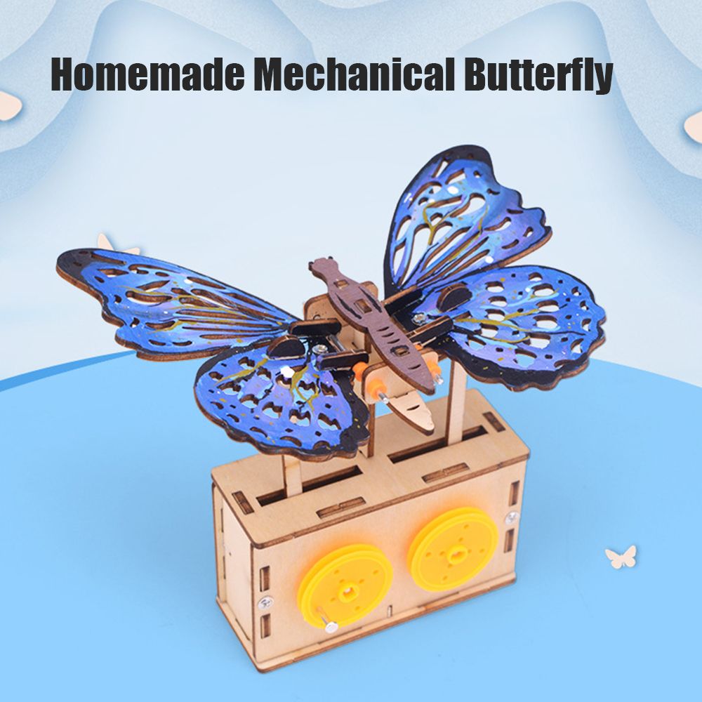 DIY Flying Butterfly Educational Kids Toy