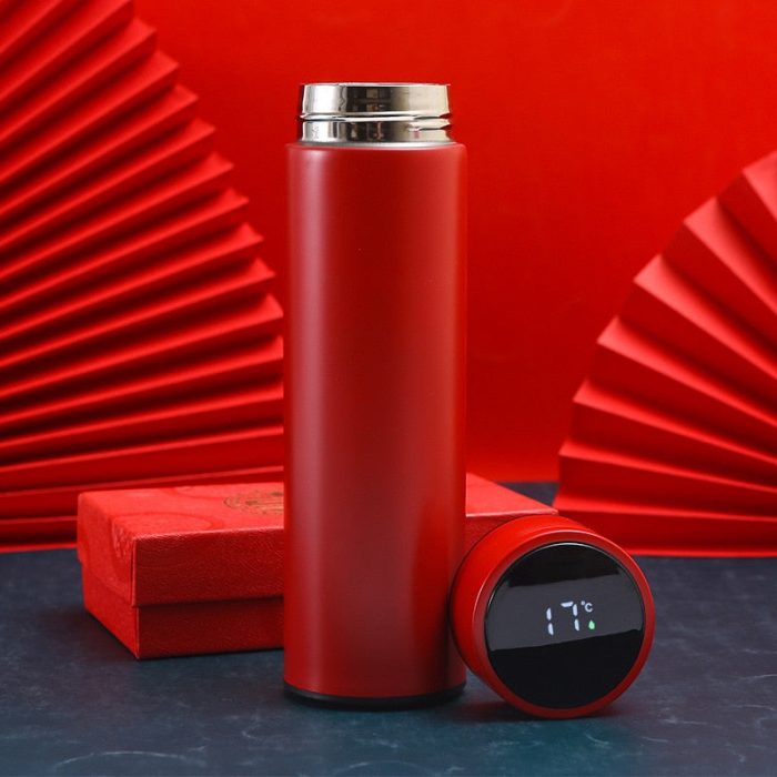 LED Temperature Display Smart Thermos Coffee Mug