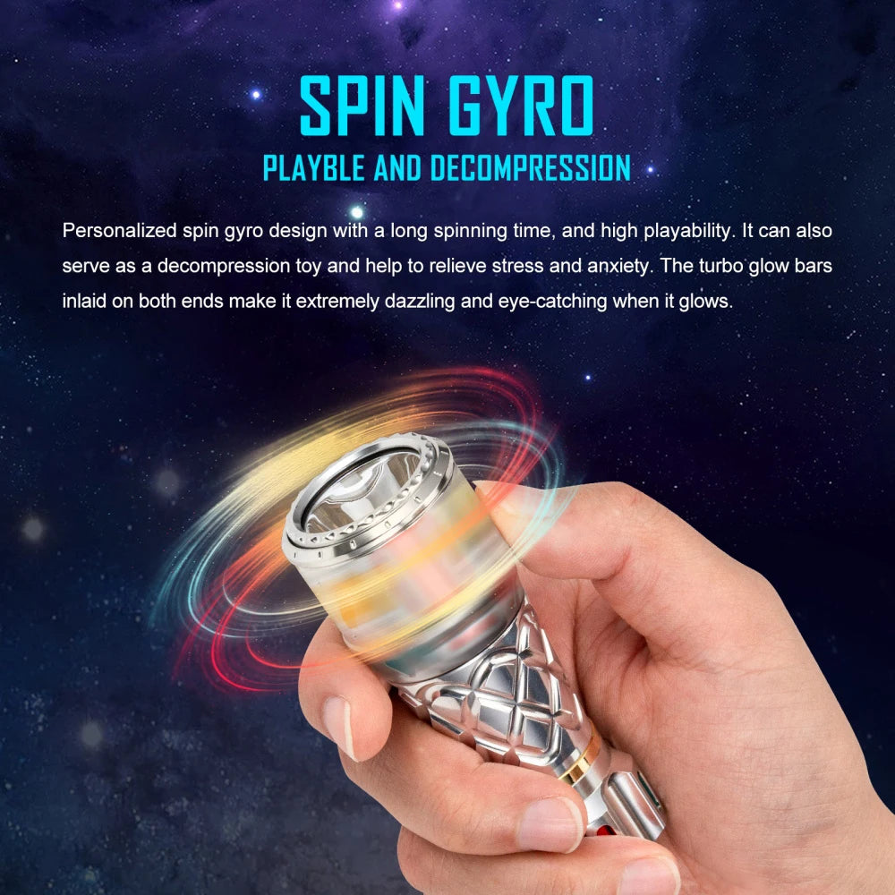 Ultimate Futuristic Gyro Outdoor Flashlight