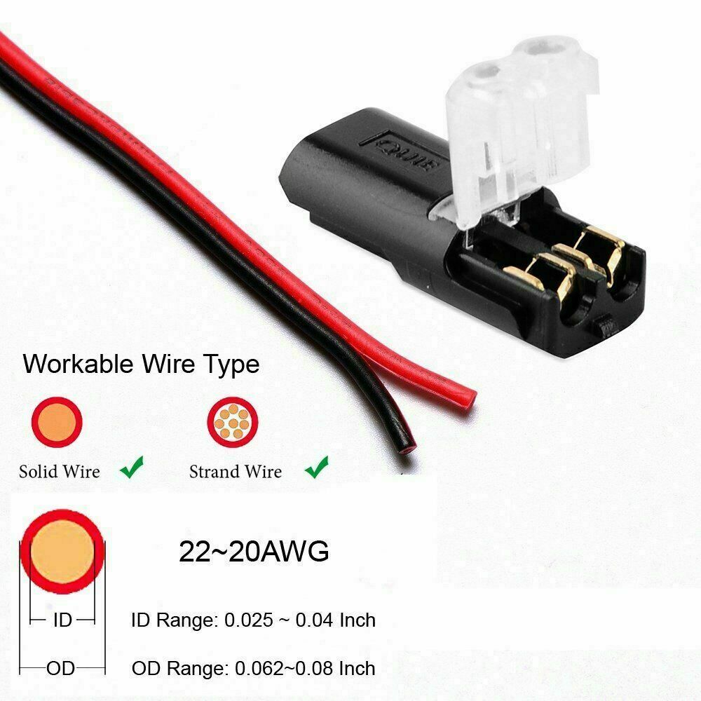 Waterproof Electrical Wire Cable Connector Set