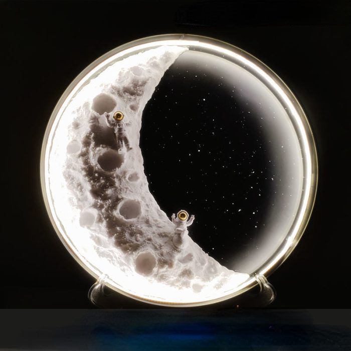 DIY Floating Moon Night Lamp