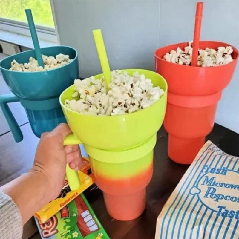 2in1 Snack Holder Drink Cup - UTILITY5STORE