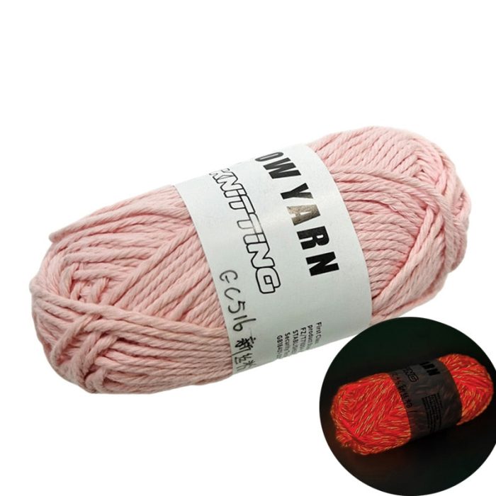 Sparkle Glow Luminous Knitting Yarn