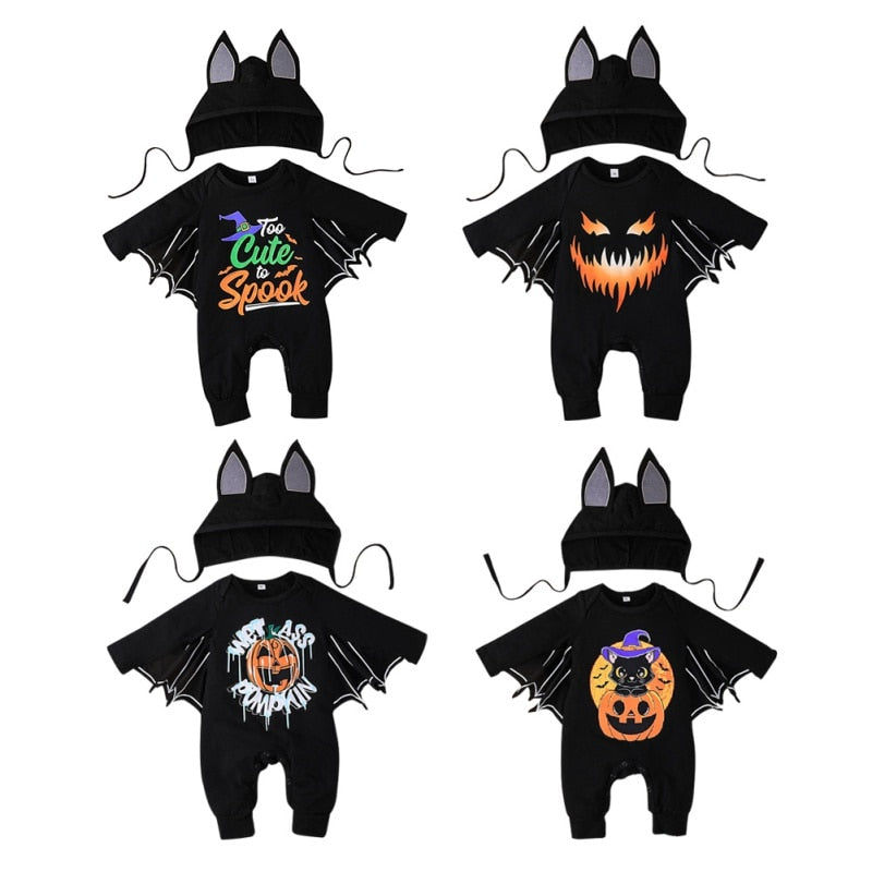 Baby Bat Halloween Onesie