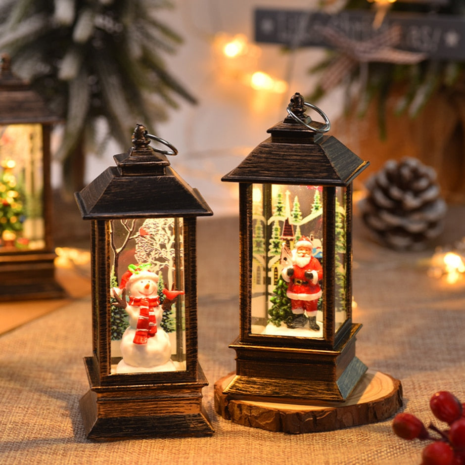 Retro Mini Christmas Lantern