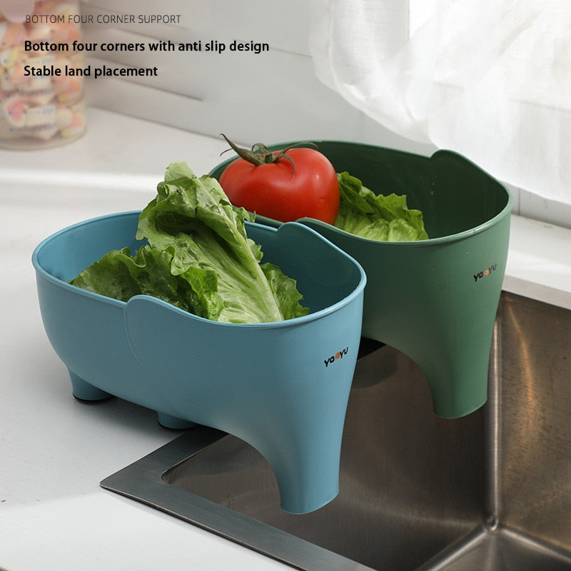 Elephant Easy Drain Sink Basket