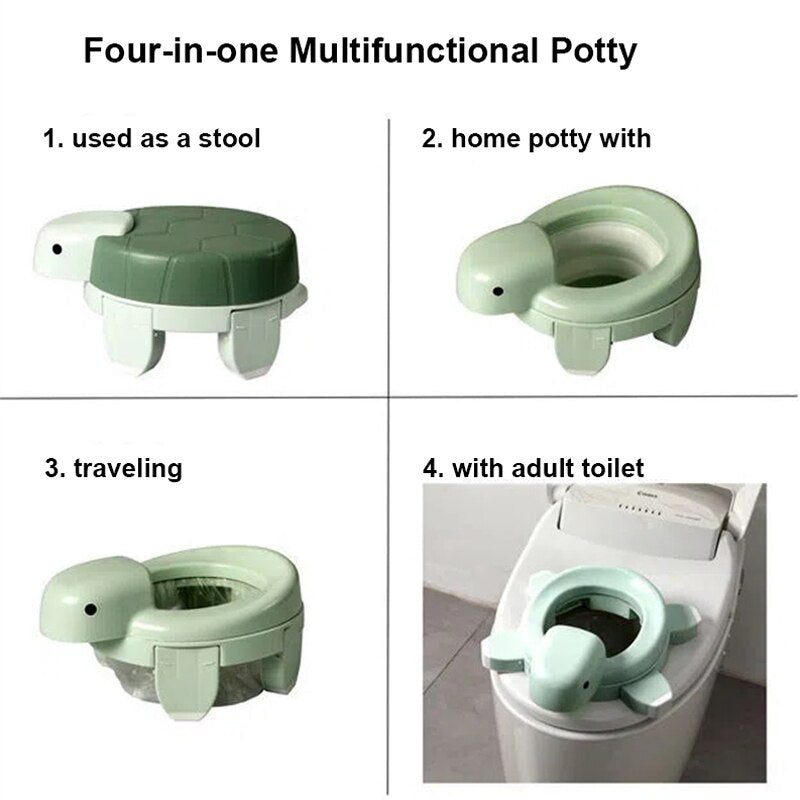 Turtle Baby Potty Training Toilet Seat