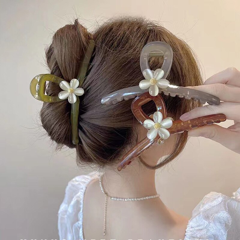 Sunflower Shine Fashion Hair Claw Clip