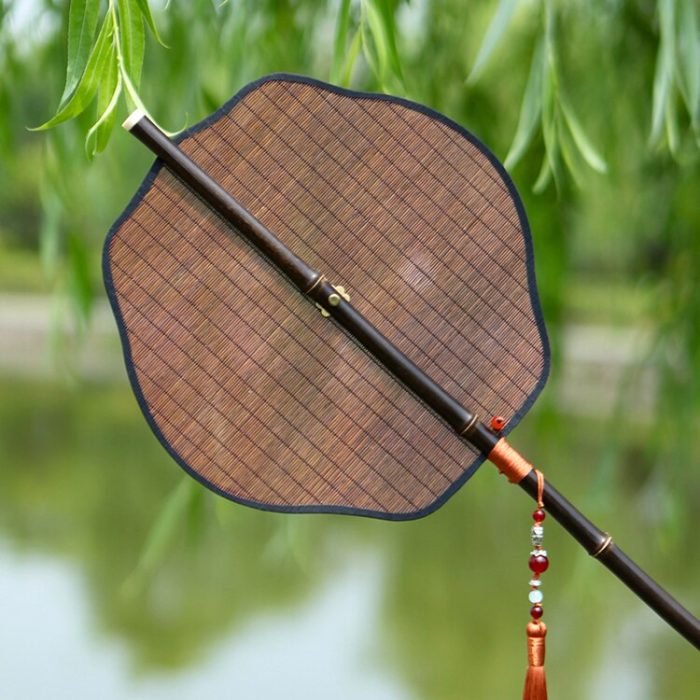 Foldable Bamboo Silk Hand Fan - UTILITY5STORE