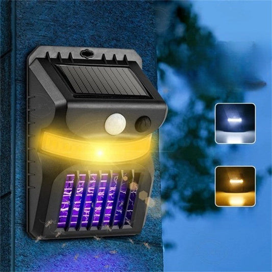 Solar-Powered Infrared Mosquito Killer Outdoor Light