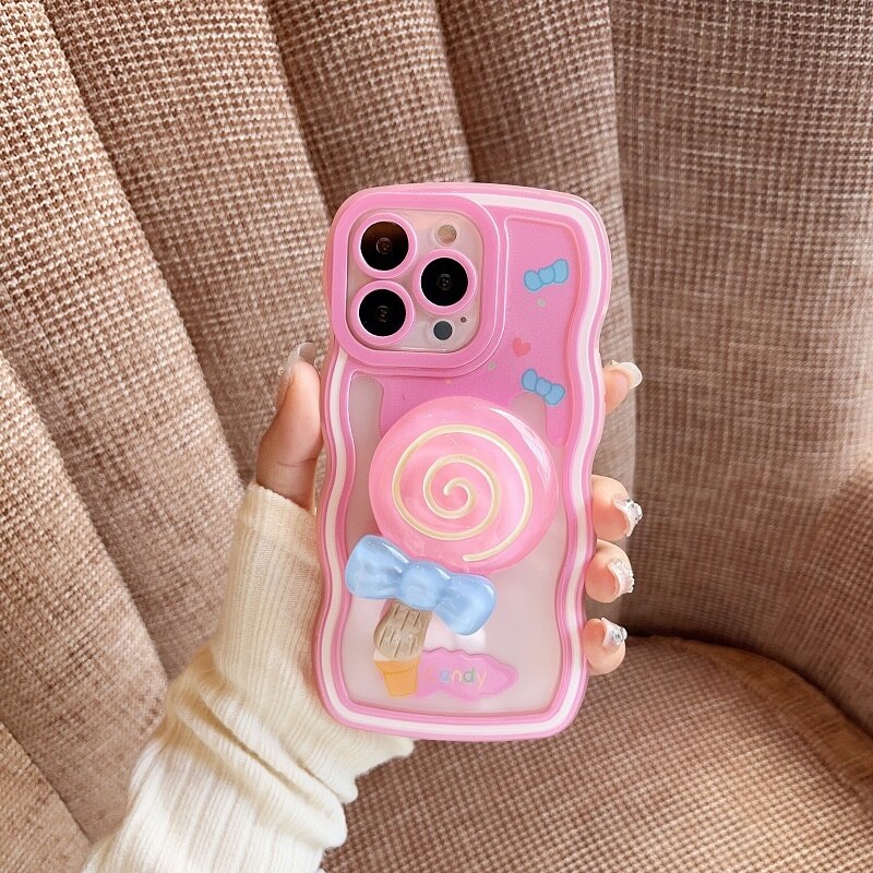 Sweet Treat 3D Japanese Style Heart iPhone Case - UTILITY5STORE