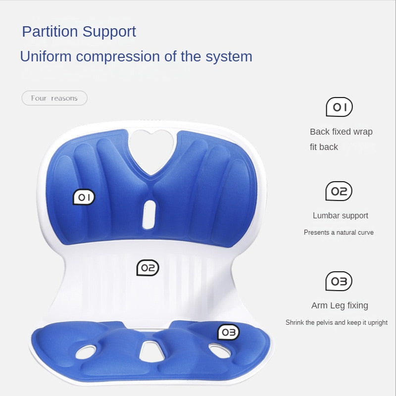 Back Support Chair Posture Corrector Cushion