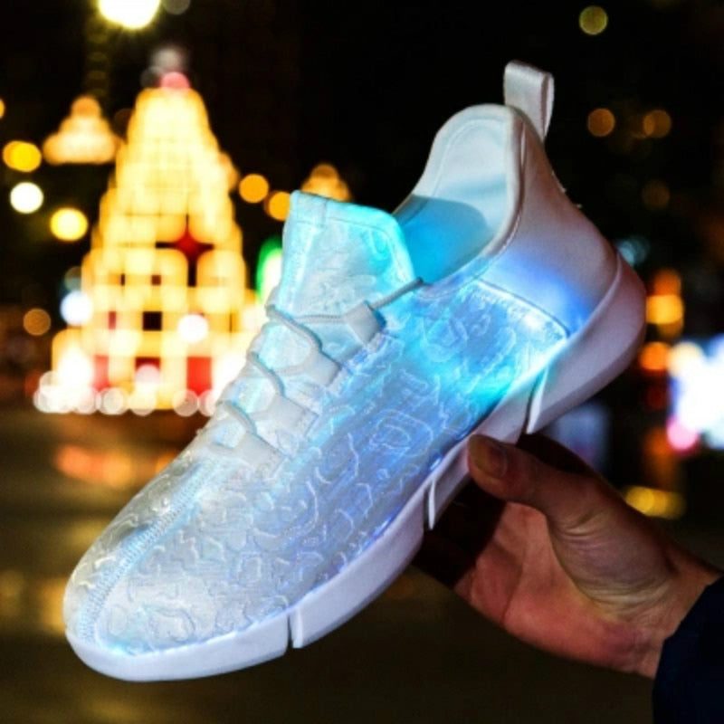 Glowing USB Rechargeable Luminous LED Shoe