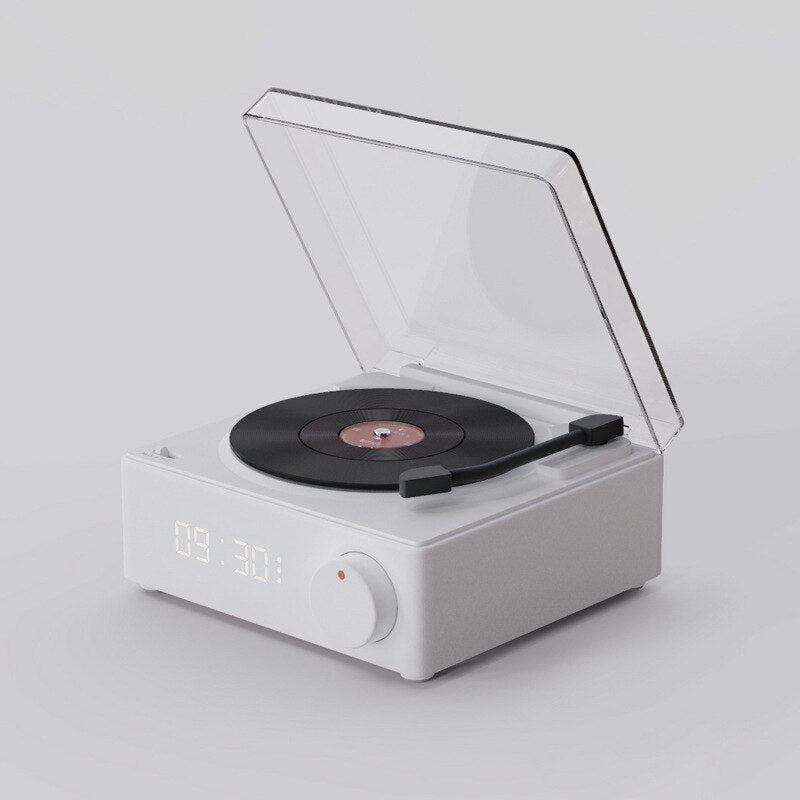Vintage Vibes Mini Record Player Bluetooth Speaker