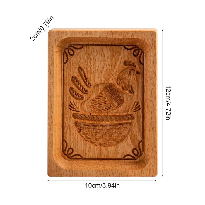 Wooden Cute Pastry Bake Master Baking Mold - UTILITY5STORE