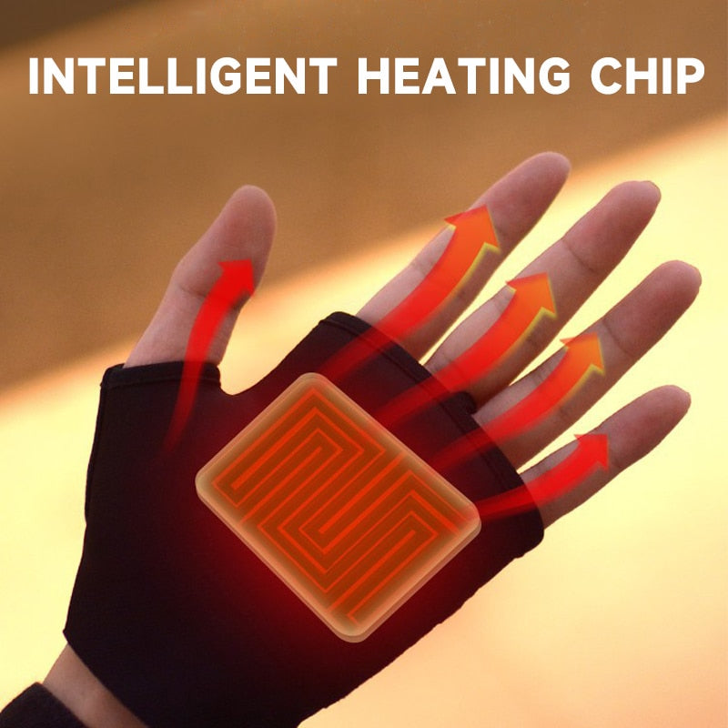 Cold-Resistance Freeze Stopped Fingerless Gloves