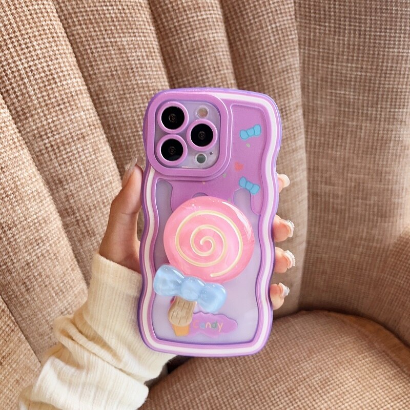 Sweet Treat 3D Japanese Style Heart iPhone Case - UTILITY5STORE