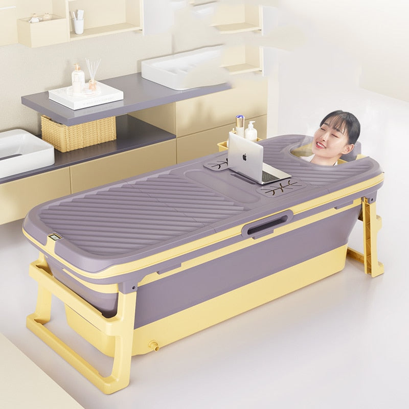 Folding Relaxing Spae Portable Bathtub