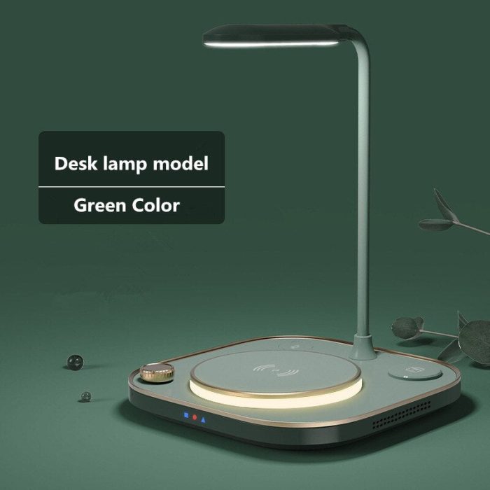 Glow Wireless Charger Station LED Desk Lamp