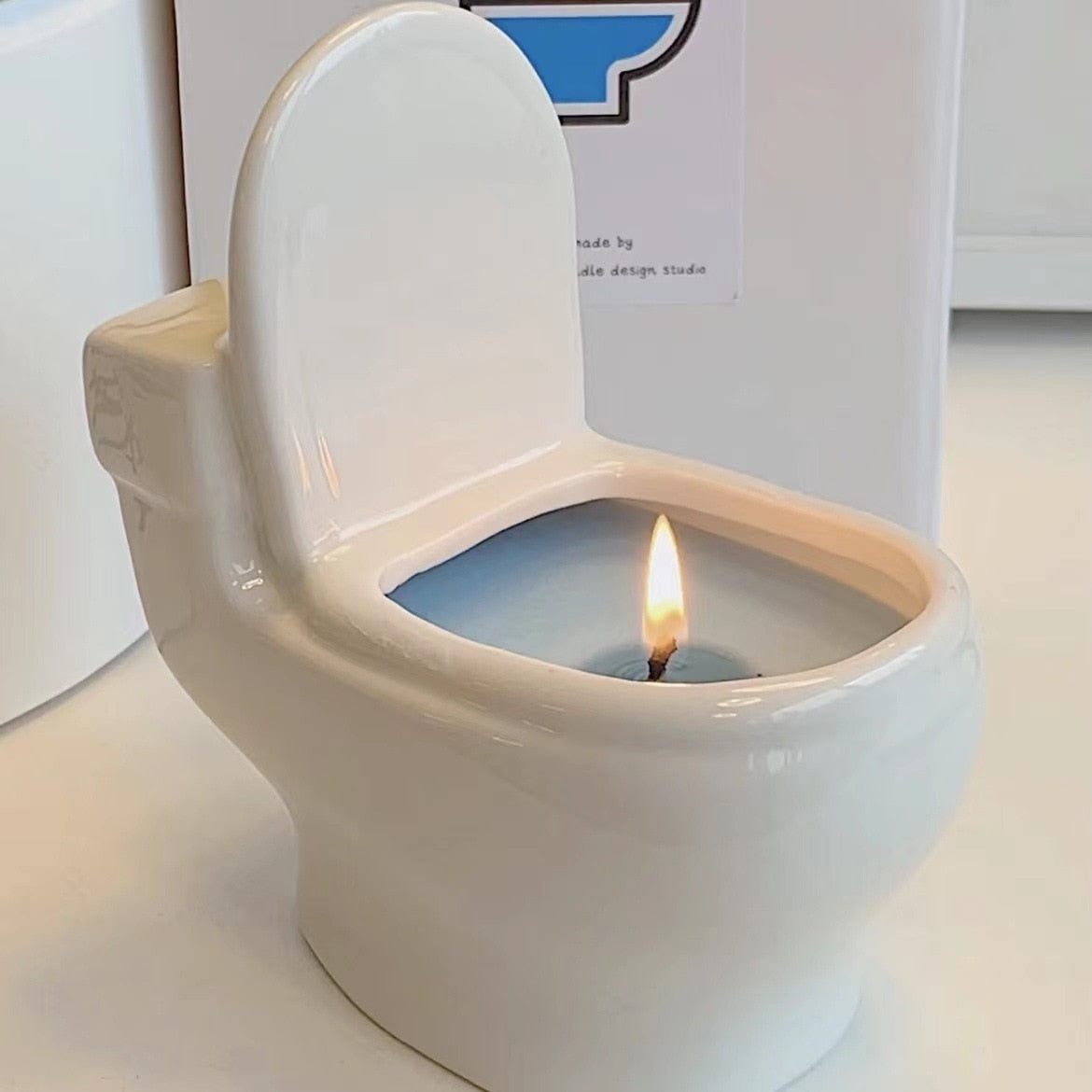 Creative Funny Toilet Aromatherapy Candle