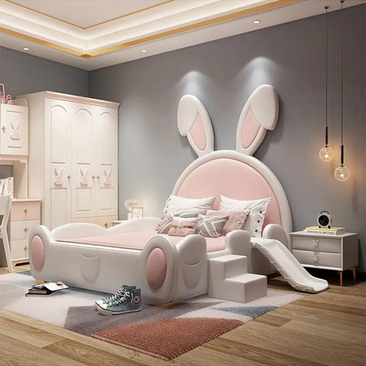 Dreamy Rabbit Cozy Designer Kids Bed