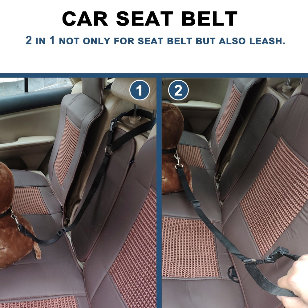 Adjustable Secure Pet Car Seat Belt