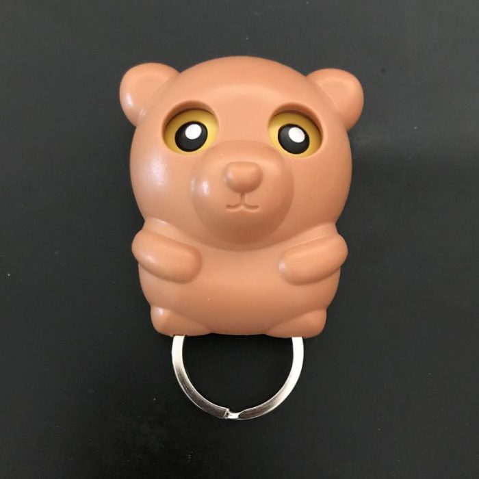Artful Charming Animal Magnetic Keychain Organizer Hook