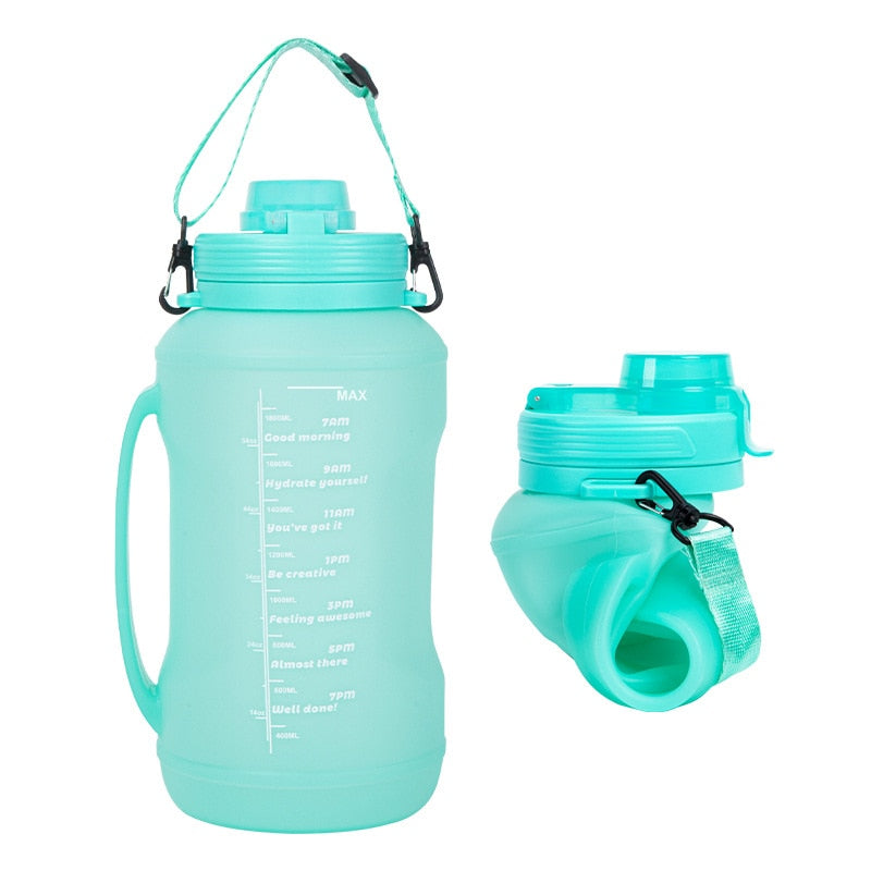 Indestructible Foldable Camping Water Bottle