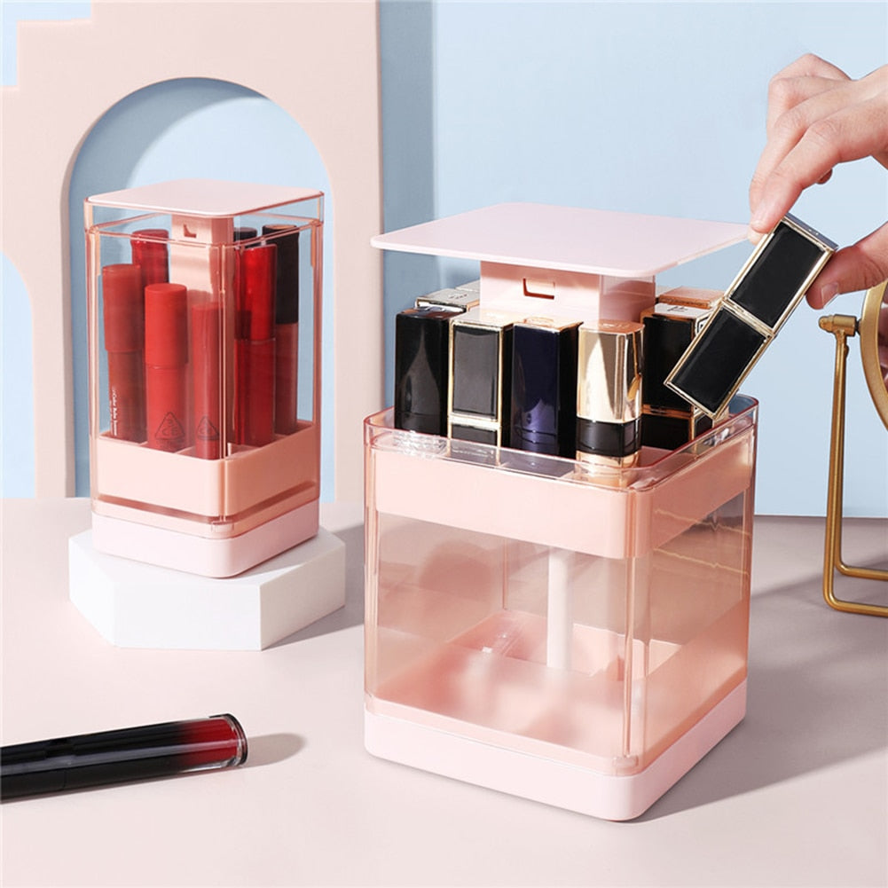 Acrylic Lipstick Box Makeup Organizer