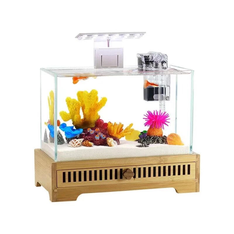 Mini Underwater Haven Desktop Aquarium