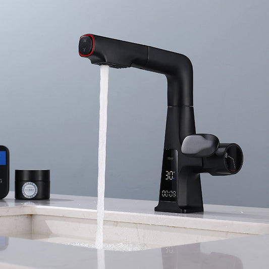 Flow Pro Rotatable Temperature Display Smart Faucet - UTILITY5STORE