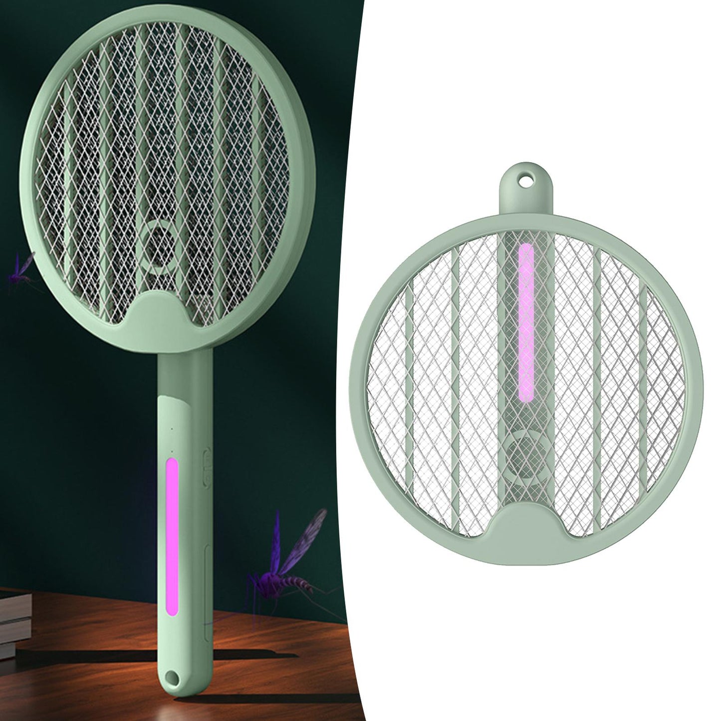 Foldable Insect Zapper Racket