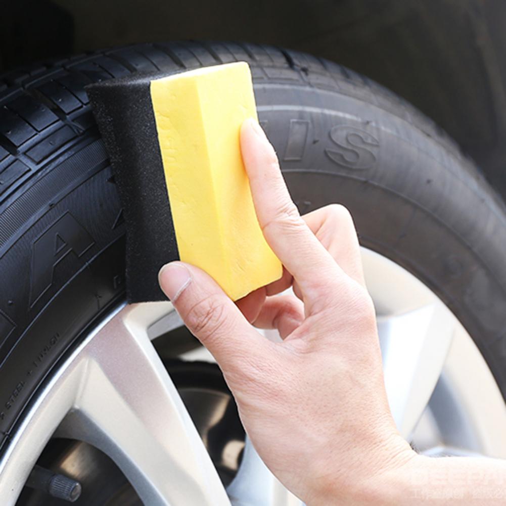 Car Strong Tire Waxing Sponge