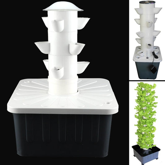 Green Life Vertical Hydroponic Home Gardening Kit