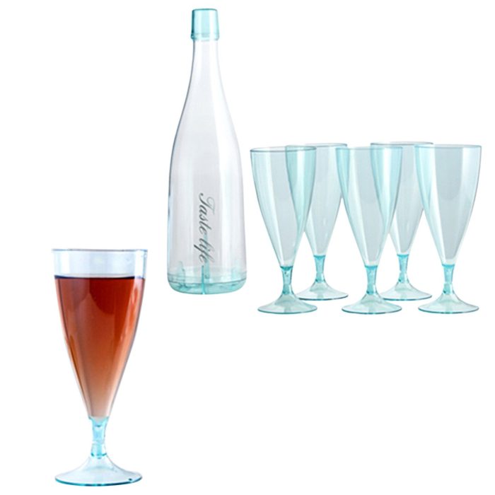 Creative Detachable Drink Glasses with Bottle