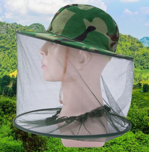 Bug Shield Sun Cover Camping Hat
