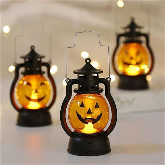 Mini Halloween Scary Pumpkin Hanging Lamp