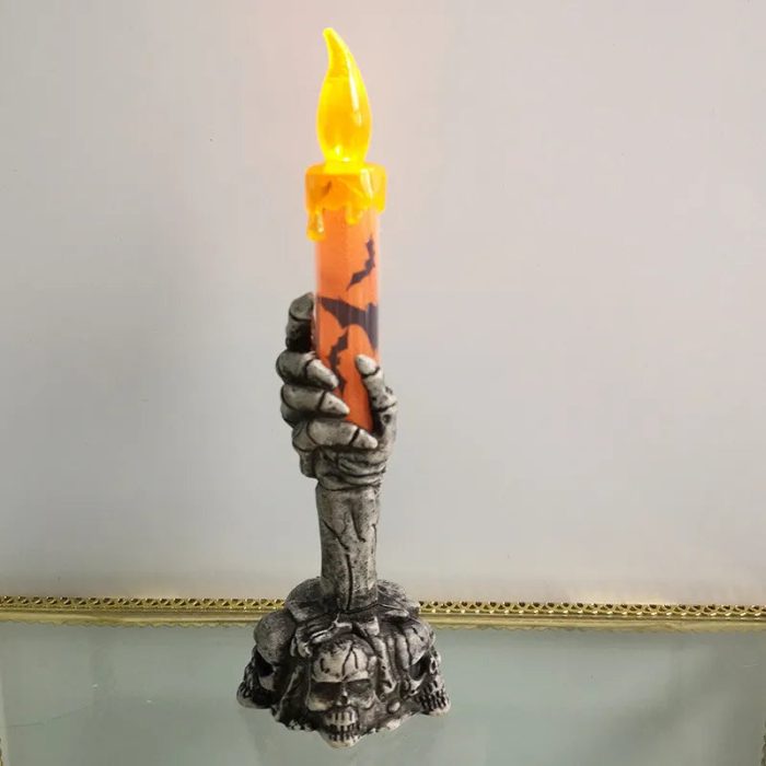 Skeleton Hand LED Candle