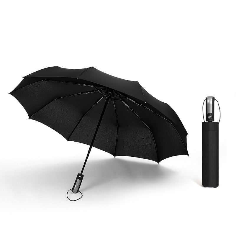 Wind- Resistant Anti-UV Automatic Sleek Umbrella