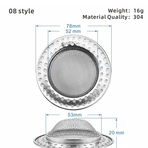 Stainless Steel Sink Drain Catch All Strainer