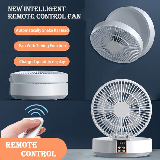 Fan with Remote Control Portable Wall - UTILITY5STORE