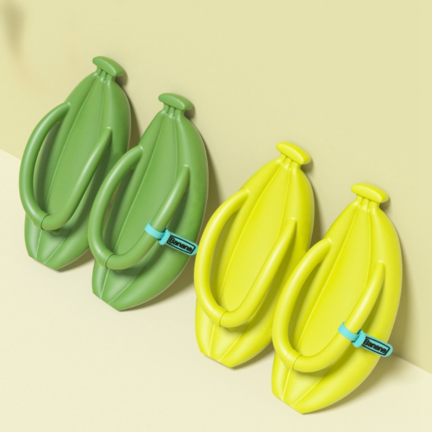 Plush Banana Comfy EVA Flip Flops