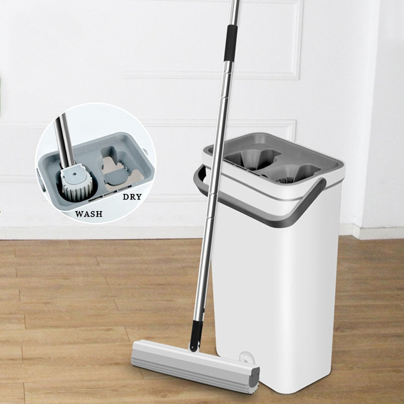 Water-Absorbent Heavy Duty Floor Mop Set