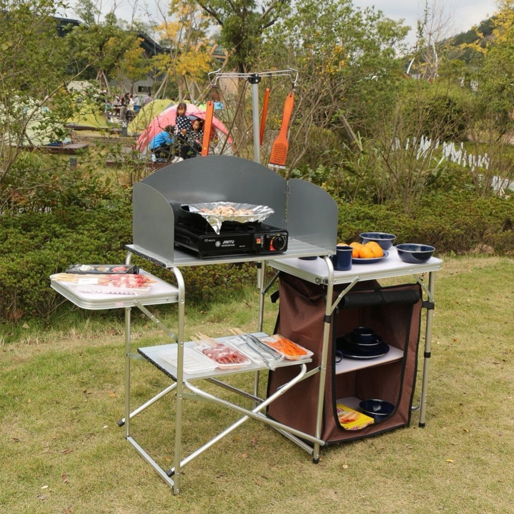 Outdoor Foldable Portable Camping Kitchen