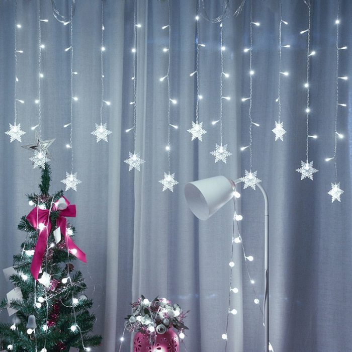 LED Fairy Snowflake Lights