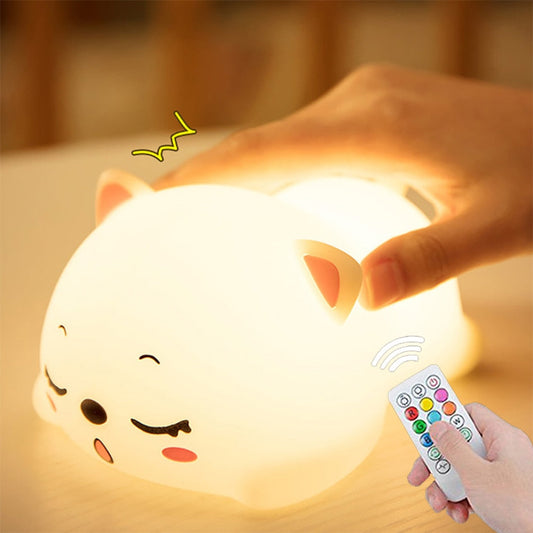 Mini Cat LED Touch Sensor Night Lamp