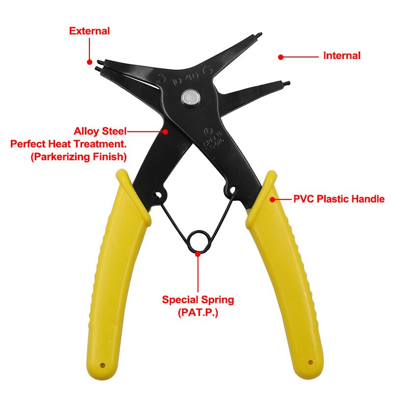 2in1 Snap Ring Pliers Tool - UTILITY5STORE