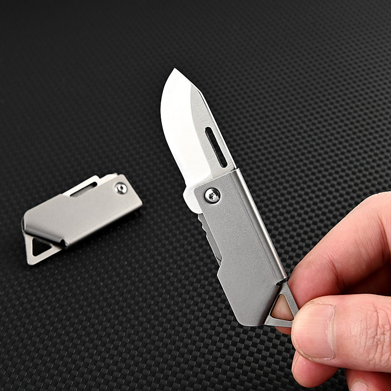 Foldable Master Stainless Steel Survival Mini Knife