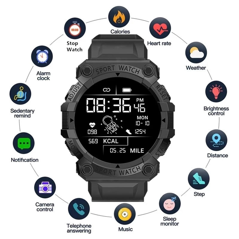 Health Monitor Bluetooth Smart Watch