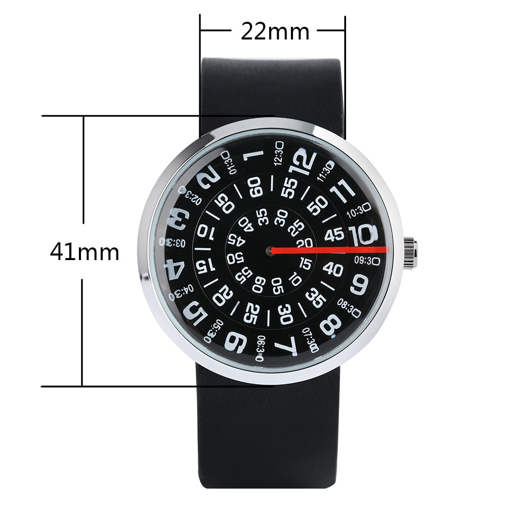 Creative Quartz Modern Dial Watch - UTILITY5STORE